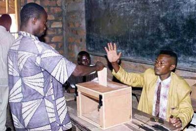 Central African Voters go to the polls (file photo).