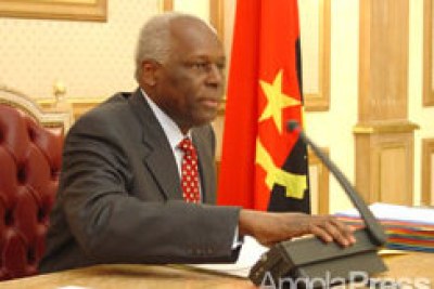 Angolan Head of State, José Eduardo dos Santos newly appointed CPLP leader (file photo).