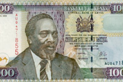 1000 Kenyan shilling note.