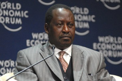 Prime Minister Raila Odinga.
