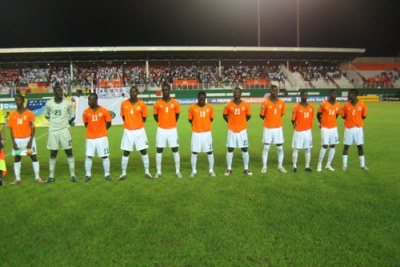 L'équipe de la Cote d'Ivoire (Photo- Chan 2009)