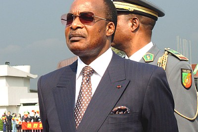 Denis Sassou Nguesso, president du Congo