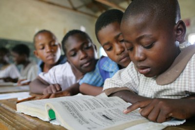 Kids in class. Zimbabwe has almost a million orphans.(File Photo)