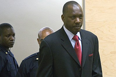 Former DRC militia leader Thomas Lubanga.
