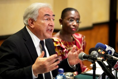 Former International Monetary Fund Managing Director Dominique Strauss-Kahn (file photo).