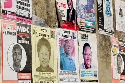 Elections poster.