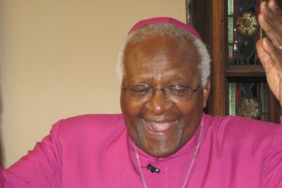 Human rights activist Archbishop Desmond Emmeritus Tutu.