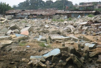 Forced Evictions in the Port Harcourt Waterfronts.