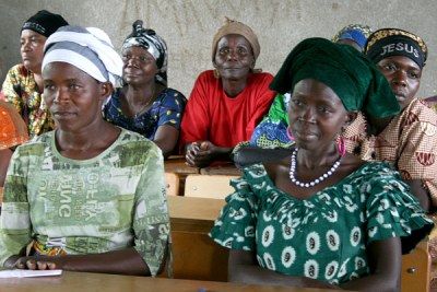 Women leaders in Mutimbuzi commune, Bujumbura-Rurale Province in Burundi.