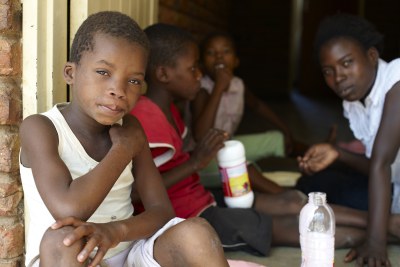 Children in Zimbabwe.