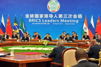 The fourth BRICS meeting in India.