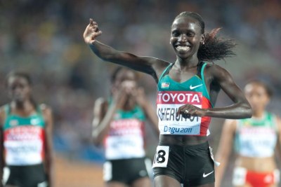 Distance running queen Vivian Cheruiyot (pictured) is one of the Kenyan runners expected to be successful at the London games.
