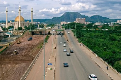 Building roads in Abuja.
