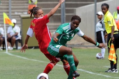 Nigeria Falcons defeated Zim Mighty Warriors 4-0