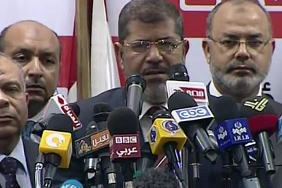 Mohamed Mursi, Président de la République d'Egypte fait toujours face à une situation tendue qui l'oblige à retoucher son gouvernement