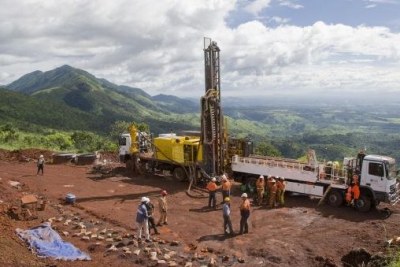 Despite the mineral wealth produced by operations such as this iron ore mine in Guinea, the country is the least competitive of 144 surveyed across the world.