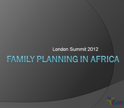 Family Planning in Africa by the Numbers