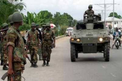 Soldiers deployed in Plateau