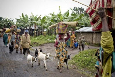 IDPs who fled clashes in Kabindi, (North Kivu, eastern DRC)