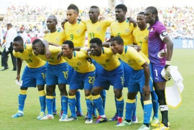 L'équipe nationale du Gabon pour la CAN 2013