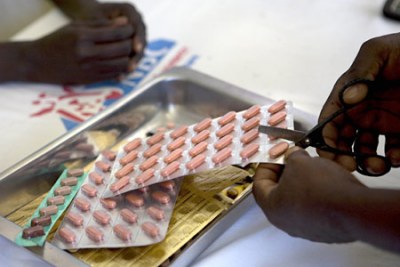 Tuberculosis medication (file photo).