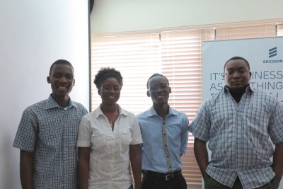 Les quatre étudiants sénégalais qui ont développé une application mobile pour la gestion des ordures