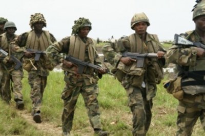 Nigerian forces in the north of the country in furtherance of the state of emergency imposed by President Jonathan.