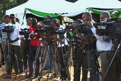 Kenyan journalists on media censorship.