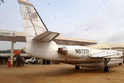 airplane in Lagos
