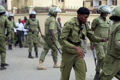 Police arrest two suspects in Arusha blast (file photo).