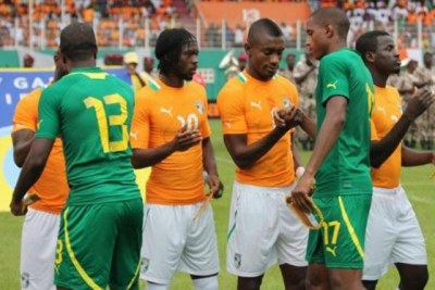 Côte d'Ivoire contre Sénégal à Abidjan