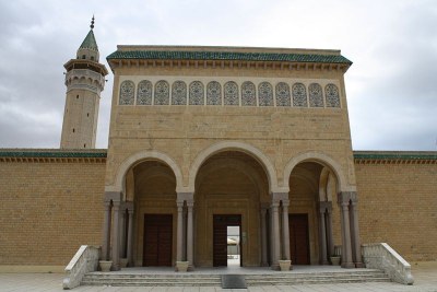 Portal Bourguiba Mosque in Monastir, Tunisia.