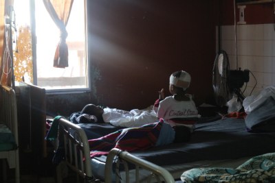 (Photo d'archives) - Des enfants internés dans un hôpital en Centrafrique