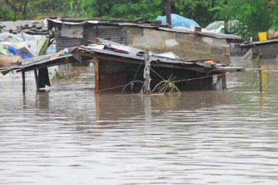 Flooding in Tanzania (file photo).