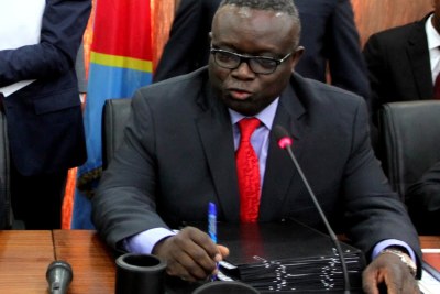 Le Ministre Congolais Délégué au près du Premier Ministre chargé des Finances, Patrice Kitebi.