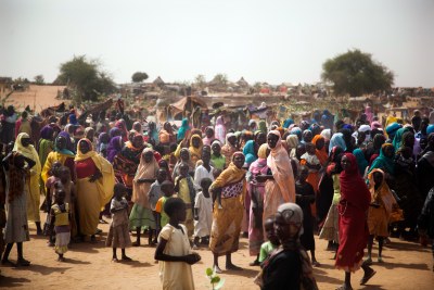 A new settlement in Zam Zam camp for Internally Displaced People in North Darfur.