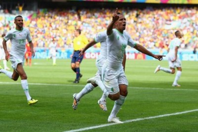 Les joueurs algériens ont été conquérants en battant la Corée du Sud par 4 à 2 à la Coupe du Monde Brésil 2014