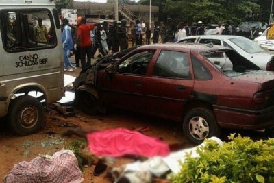 A witness said the explosion targeted a prominent Islamic cleric, Dahiru Bauchi, who had delivered Ramadan lecture at the Square. More than 80 people are feared dead.