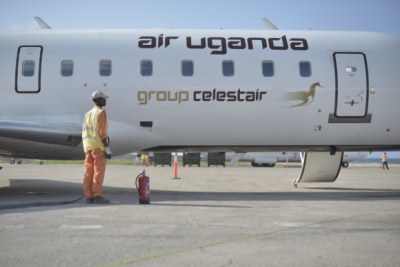 Air Uganda (file photo): Uganda airlines grounded over safety audit measures.