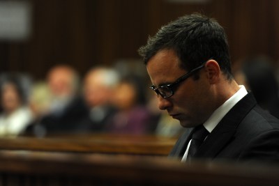 Oscar Pistorius in the Pretoria High Court (file photo).