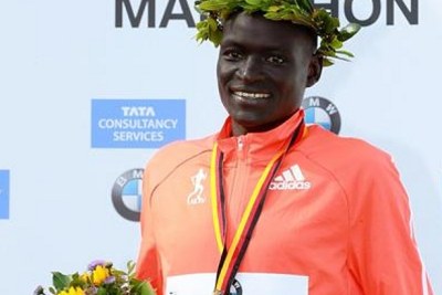 Kenya's Dennis Kimetto broke the marathon world record at the BMW Berlin Marathon at the IAAF Gold Label Road Race.