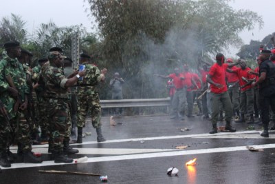 Exercice Loango 2014 : la composante terre déloge la rebellion Kake.