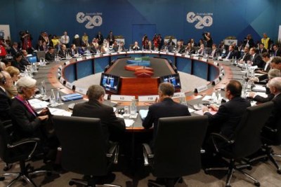 G20 Leaders' Summit, session one, Brisbane