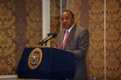 President Kenyatta (file photo).