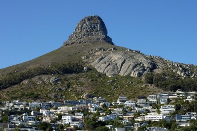 Lion's Head in Cape Town, South Africa.