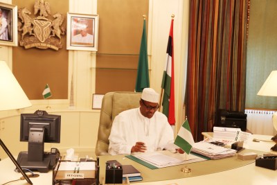 President Muhammadu Buhari.