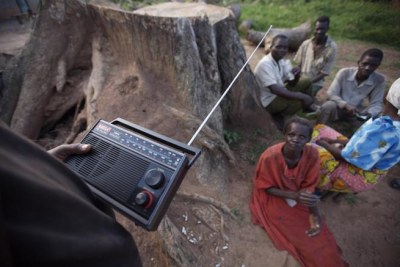Radio serving people in rural areas (file photo).