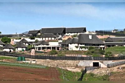 President Jacob Zuma's private Nkandla residence.