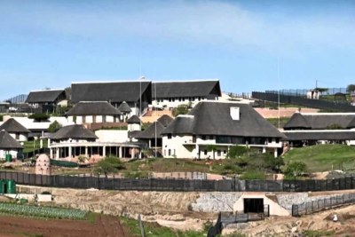 President Jacob Zuma's private Nkandla residence: The Democratic Alliance said the African National Congress had refused to allow key witnesses such as Advocate Thuli Madonsela to appear before the committee to brief it on her report and its proposed remedial actions (file photo).