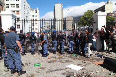 The Day South Africa Students Stormed Parliament